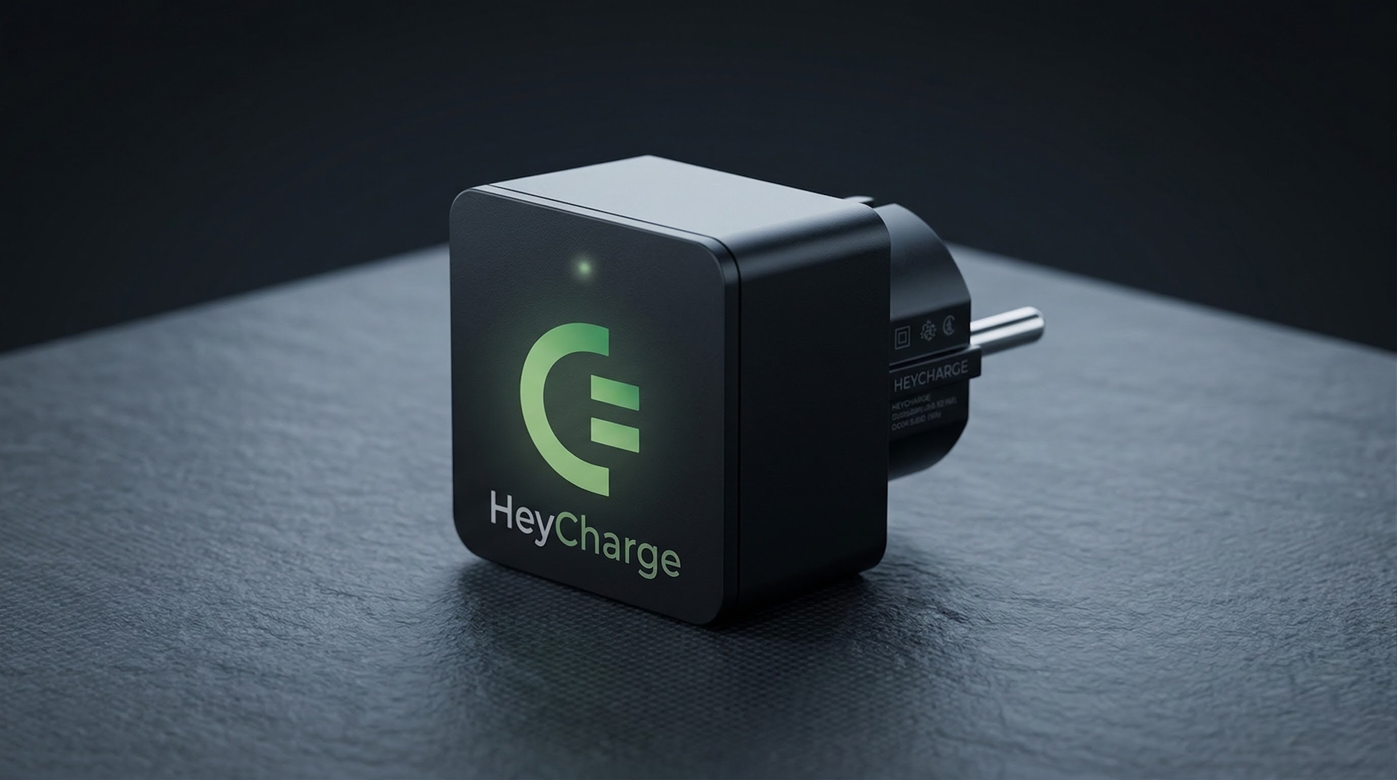 HeyCharge Connect MagicBox Produktbild — ein kompakter Retrofit-Adapter für OCPP-kompatible EV-Ladestationen